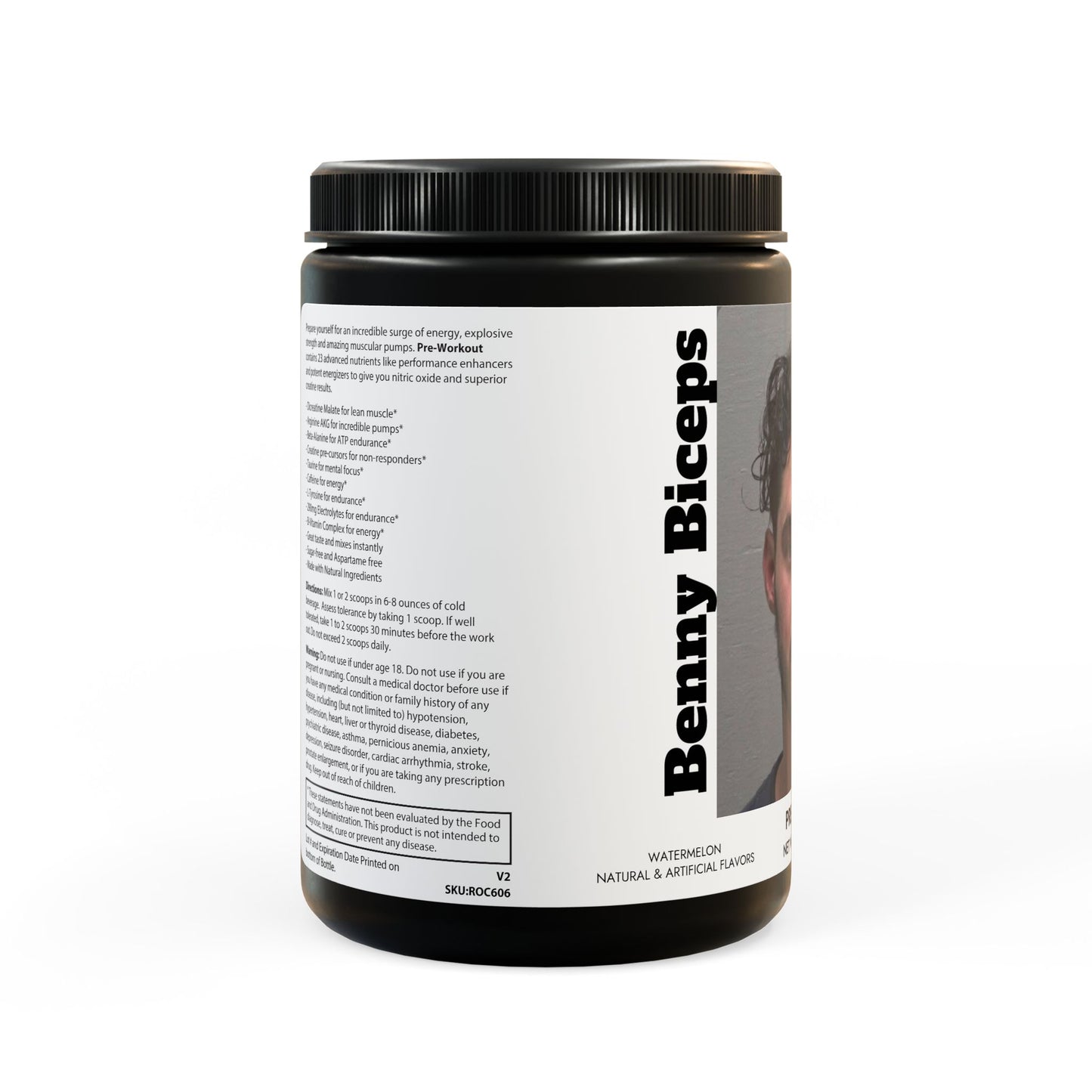 Pre-Workout Supplement, Watermelon (300g, 10.58oz)